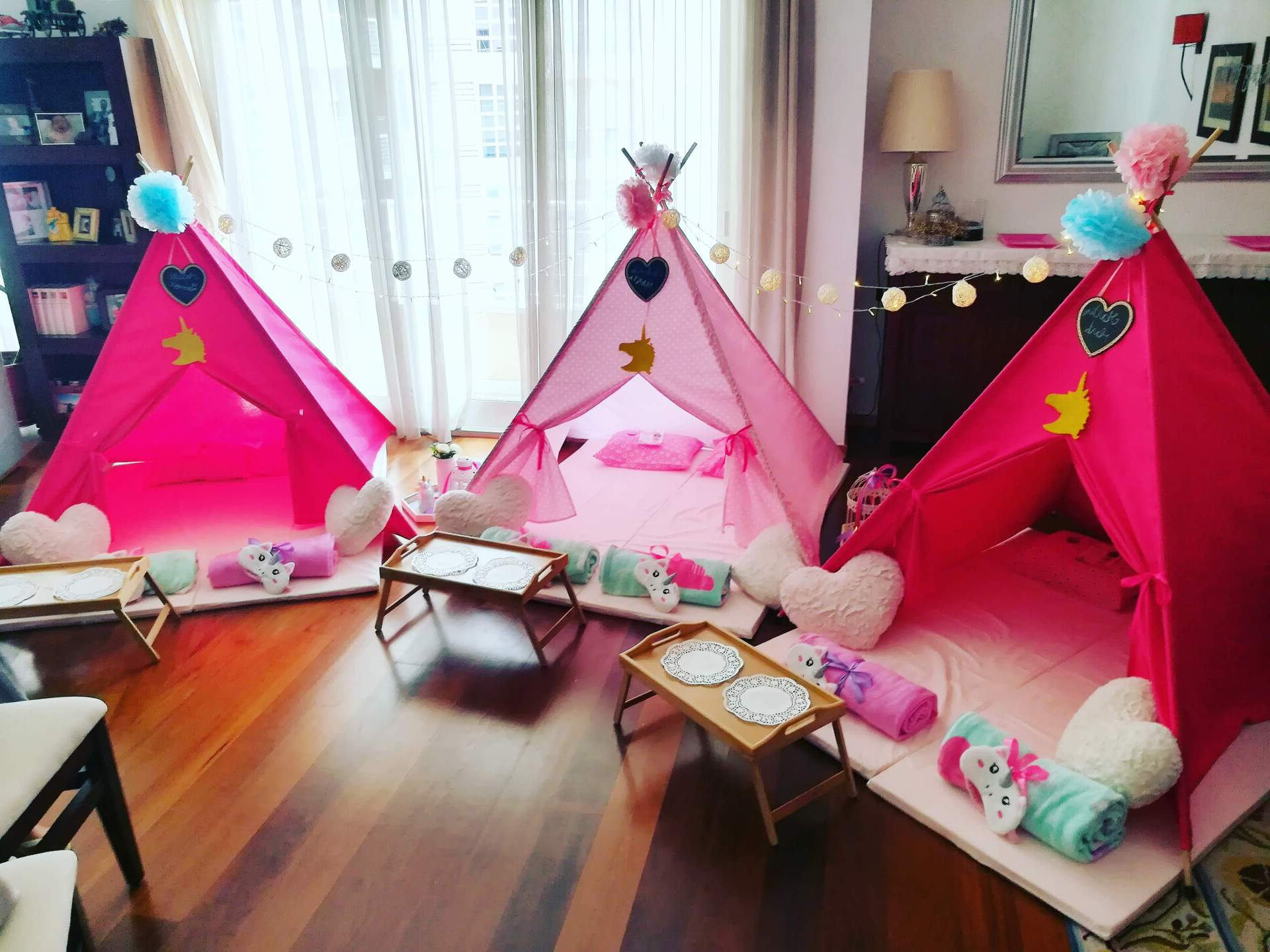 Picnic com Teepees